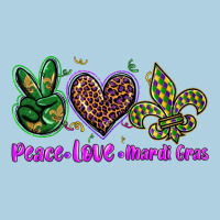 Peace Love Mardi Gras Premium Hoodie | Teevron