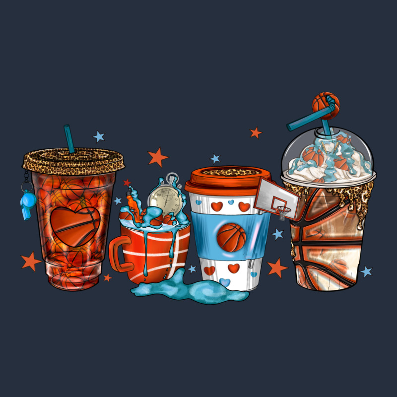 Basketball Coffee Cups Zipper Hoodie by texasbilliewilder | Teevron