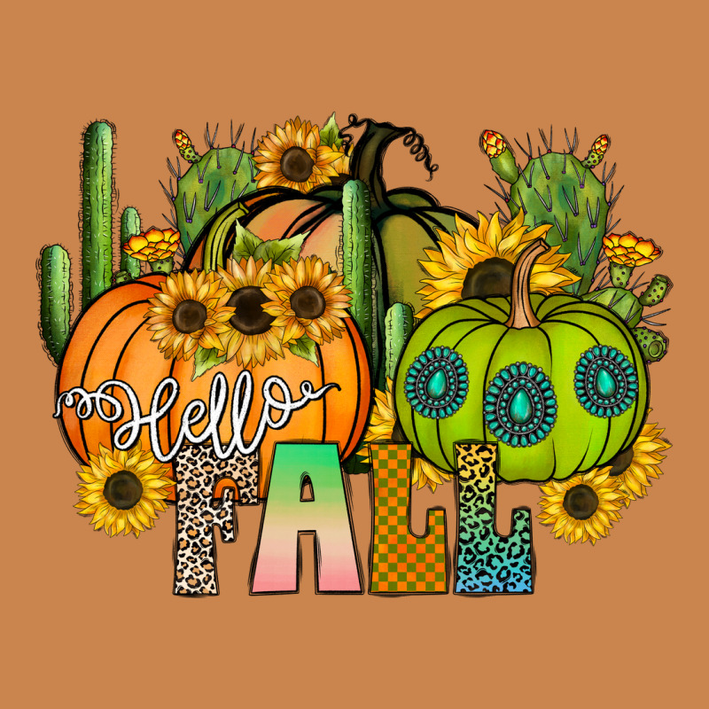 Hello Fall Heavyweight Hoodie by CowhideDigitalArt | Teevron