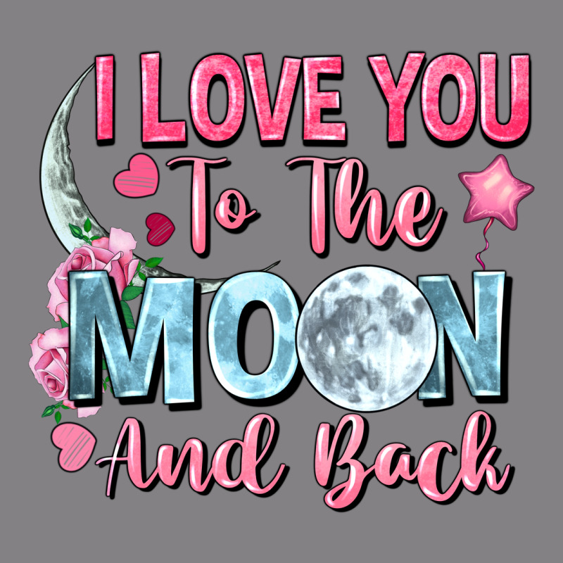 I Love You To The Moon And Back Heavyweight Hoodie by FaDigitalArtStudio | Teevron