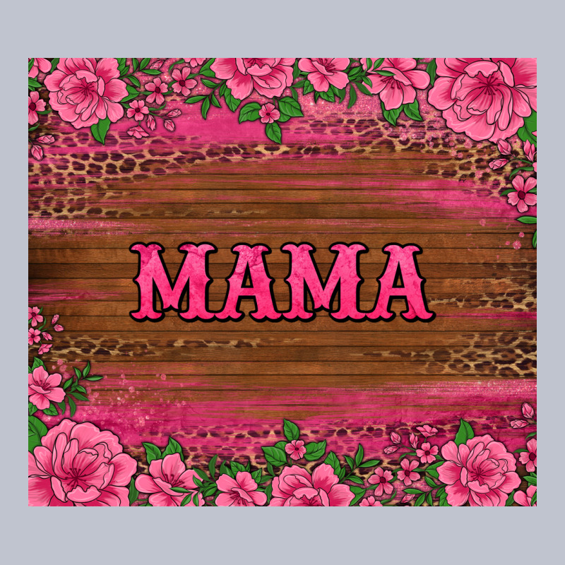 Floral Leopard Mama Tumbler Premium Hoodie by BarkalooDesign | Teevron