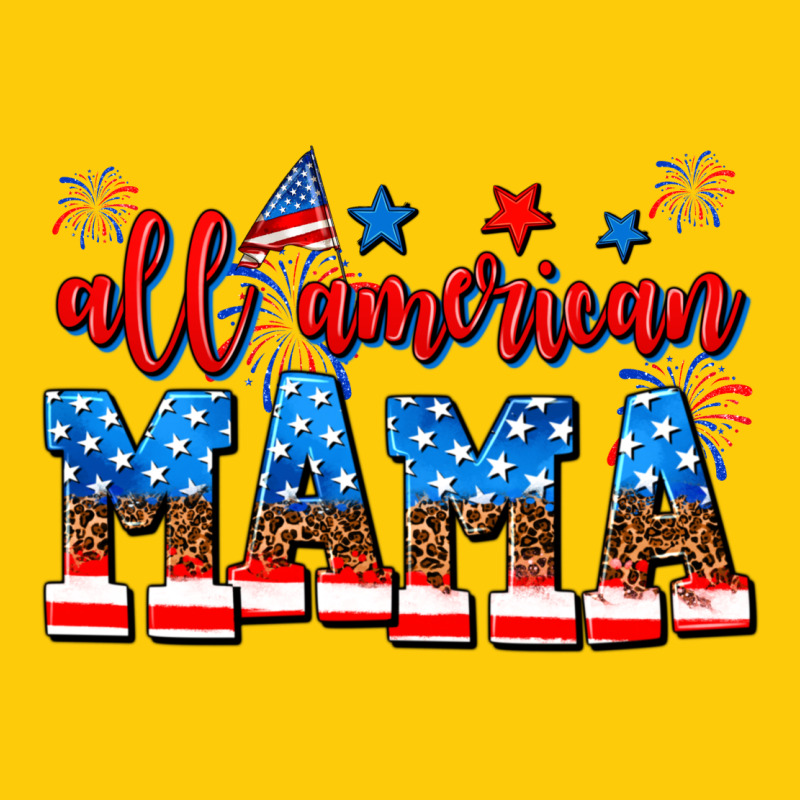All American Mama Premium Hoodie by AdoDesignShop | Teevron