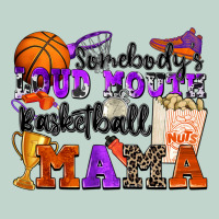 Somebody's Loud Mouth Basketball Mama Zipper Hoodie | Teevron