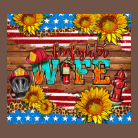 American Flag Firefighter Wife Premium Sweatshirt | Teevron