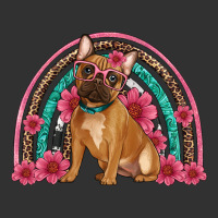 French Bulldog Floral Rainbow Urban Heavy Tee | Teevron