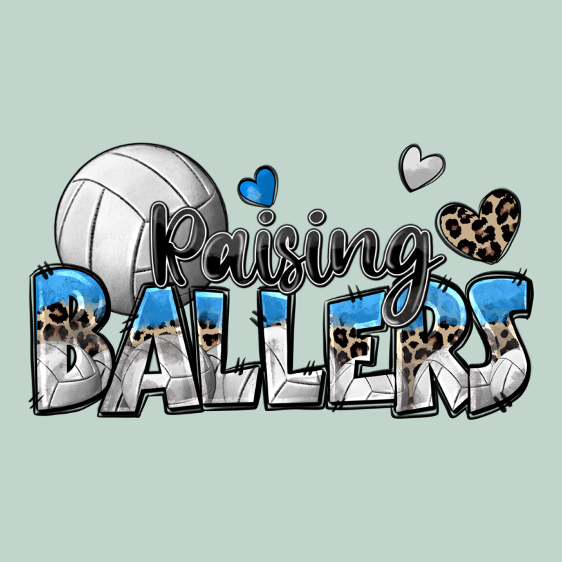 Raising Ballers Volleyball Zipper Hoodie by Zillion Design Studio | Teevron