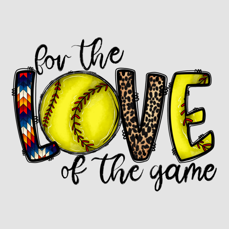 For The Love Of The Game Softball Premium Sweatshirt by CowhideDigitalArt | Teevron