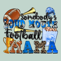 Somebody's Loud Mouth Football Mama Zipper Hoodie | Teevron