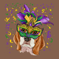 Mardi Gras  Mask Beagle Zipper Hoodie | Teevron