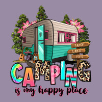 Camping Is My Happy Place Classic Tee | Teevron