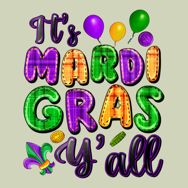 It's Mardi Gras Y'all Heavyweight Hoodie by FaDigitalArtStudio | Teevron