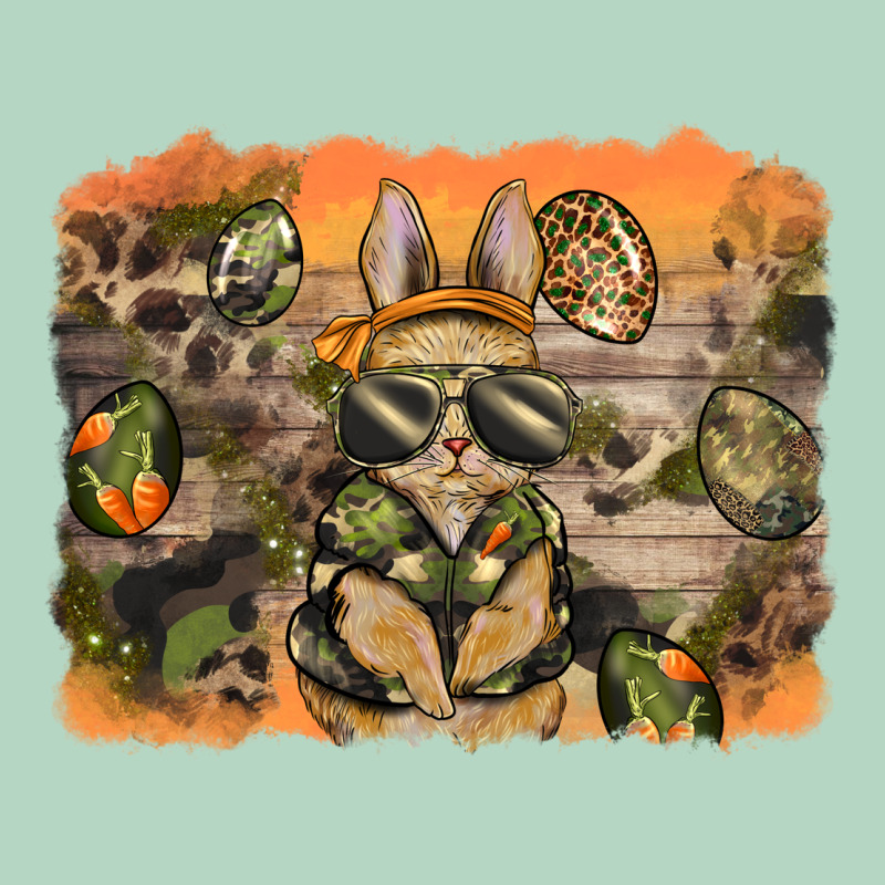 Camouflage Bunny Background Classic Tee by BarkalooDesign | Teevron