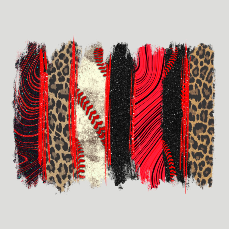 Baseball Brushstroke Zipper Hoodie by Zillion Design Studio | Teevron