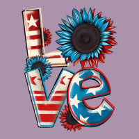 Love 4th Of July Heavyweight Hoodie | Teevron