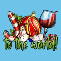 Joy To The World Christmas Wine Premium Sweatshirt | Teevron