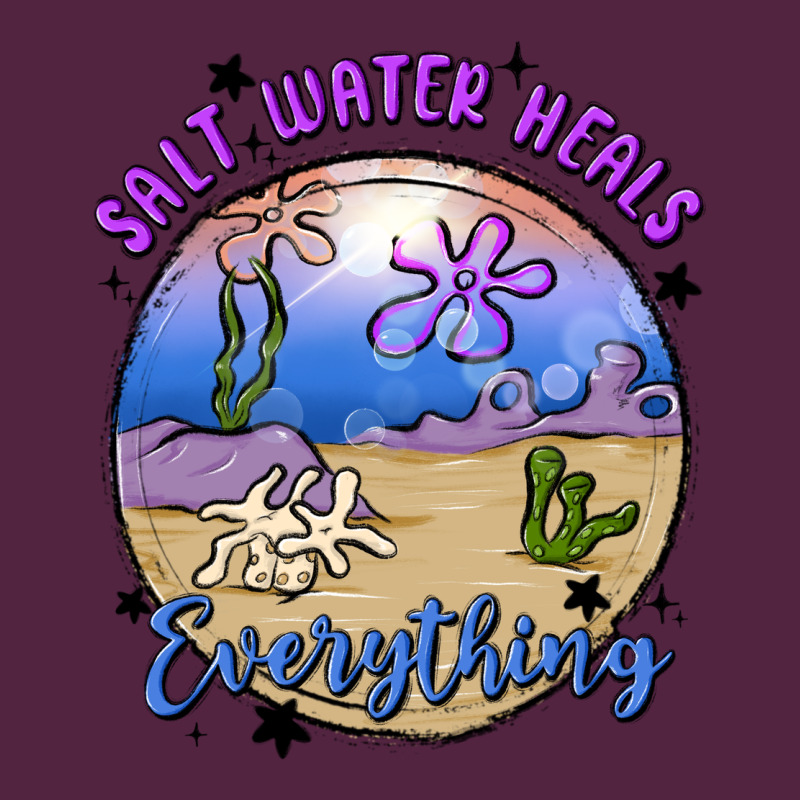 Salt Water Heals Everything Urban Hoodie by MaliasSmallBusiness | Teevron