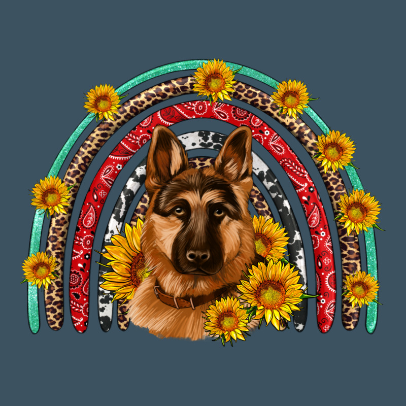 German Shepherd Rainbow Urban Heavy Tee by Artiststas | Teevron