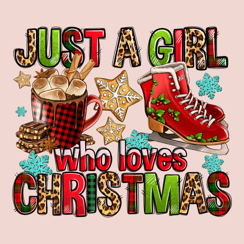 Just A Girl Who Loves Christmas Premium Sweatshirt by FaDigitalArtStudio | Teevron