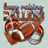 Busy Raising Ballers Football Zipper Hoodie | Teevron