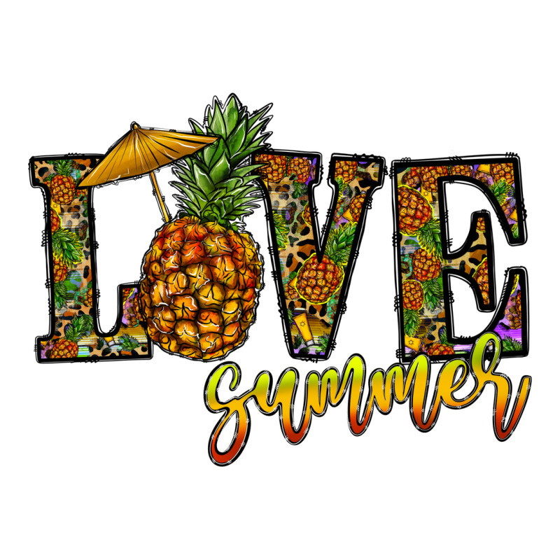 Love Summer Pinapple Premium Sweatshirt by CowhideDigitalArt | Teevron