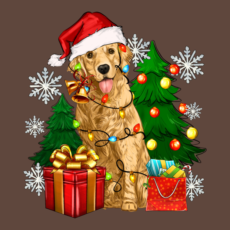 Christmas Golden Dog Classic Tee by Zillion Design Studio | Teevron