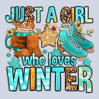 Just A Girl Who Loves Winter Premium Sweatshirt | Teevron