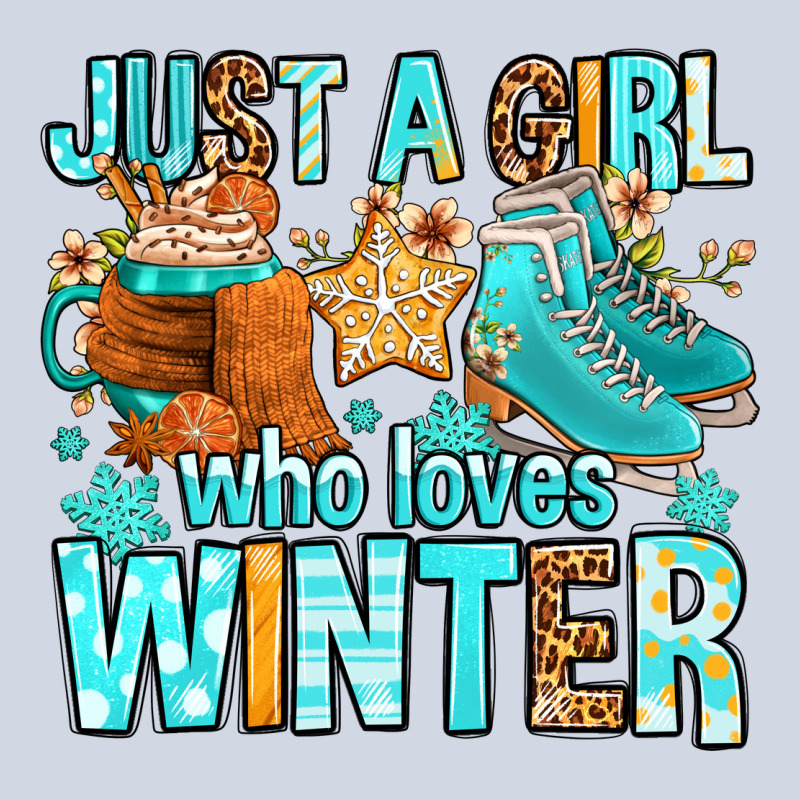 Just A Girl Who Loves Winter Premium Sweatshirt by FaDigitalArtStudio | Teevron