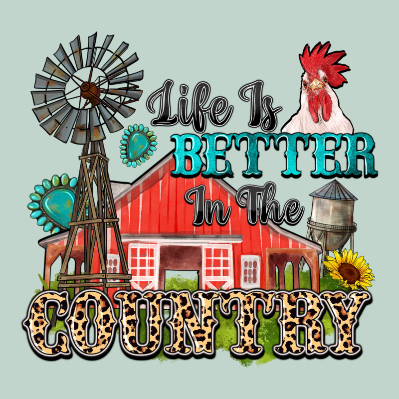 Life Is Better In The Country Zipper Hoodie by Zillion Design Studio | Teevron