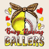 Busy Raising Ballers With Baseball And Softball Zipper Hoodie | Teevron