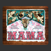 western bull skull mama mousepad | Teevron