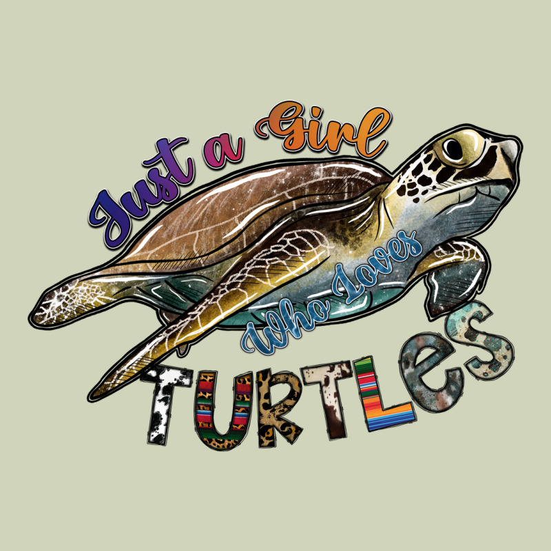 Just A Girl Who Loves Turtles Heavyweight Hoodie by SublimationCraftShop | Teevron