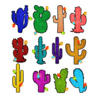 Christmas Glitter Cactus Classic Tee | Teevron