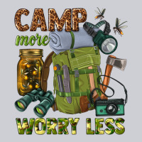Camp More Worry Less Classic Tee | Teevron