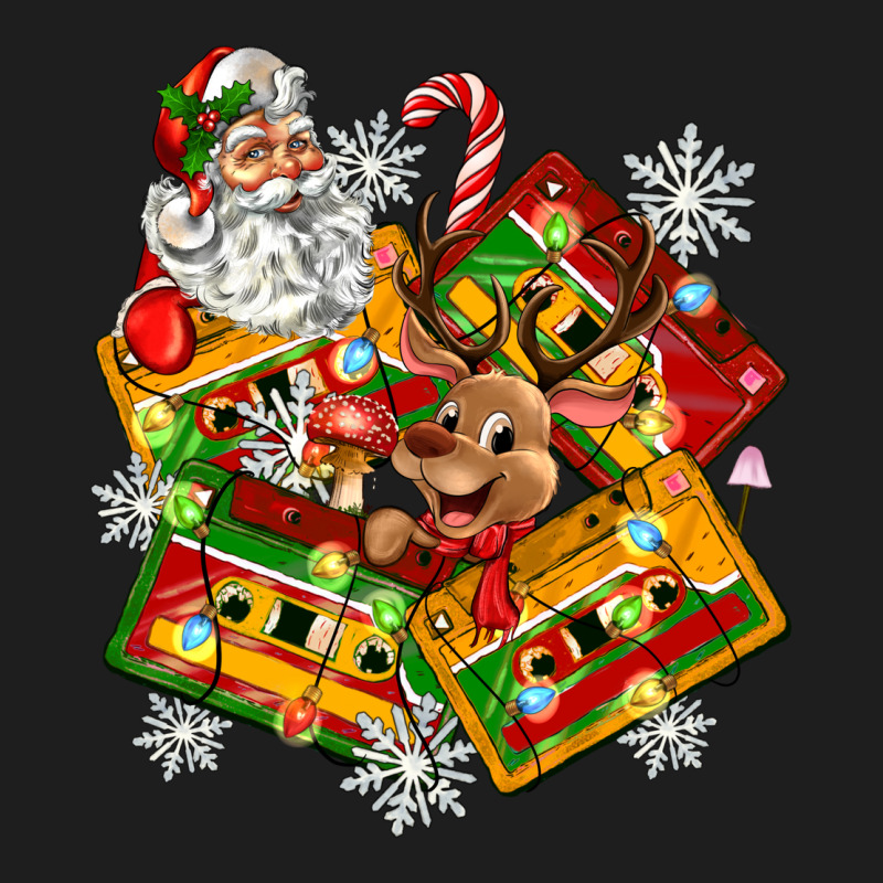 Christmas Cassette Tapes Classic Tee by Zillion Design Studio | Teevron