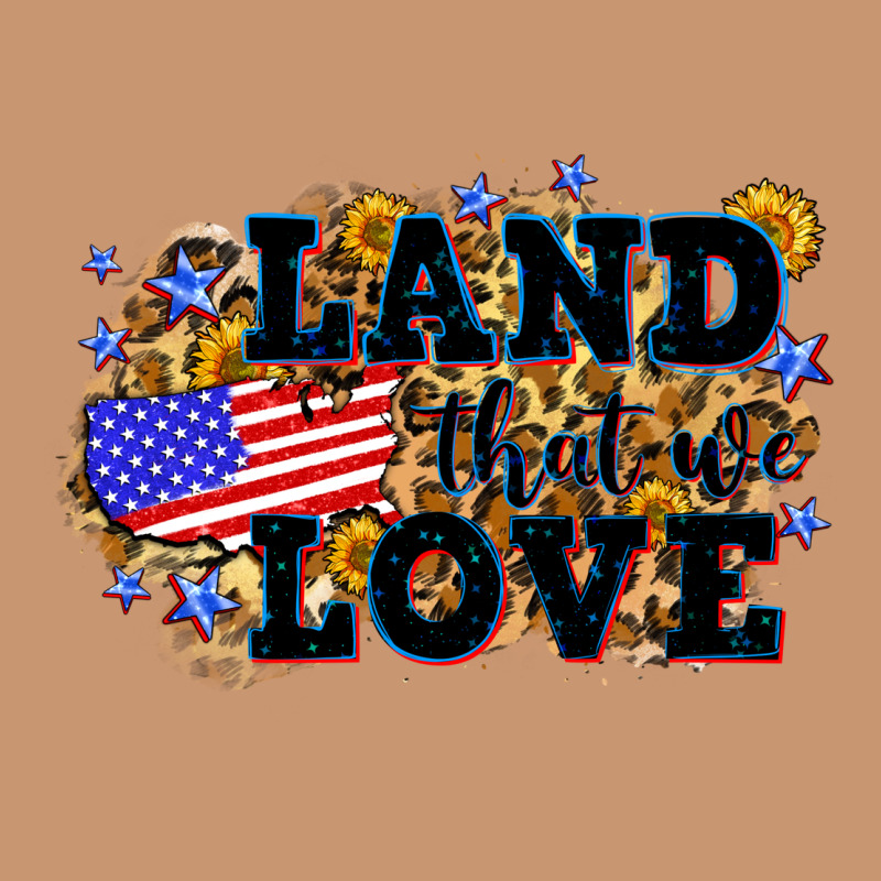 Land That We Love 4th Of July Heavyweight Hoodie by Neo Western | Teevron