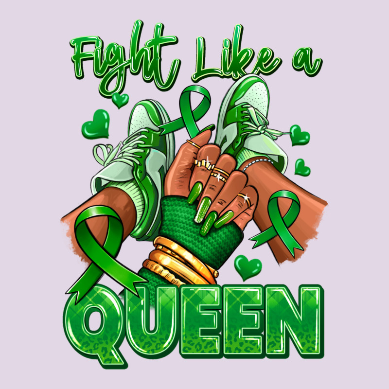 Green Ribbon Liver Cancer Afro Girl Sneakers Classic Tee by RanaPortraitStore | Teevron