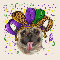 Mardi Gras Hat Pug Zipper Hoodie | Teevron