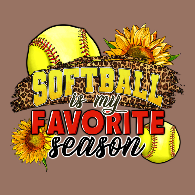 Softball Is My Favorite Season Premium Hoodie by LillyAllenDesigns | Teevron