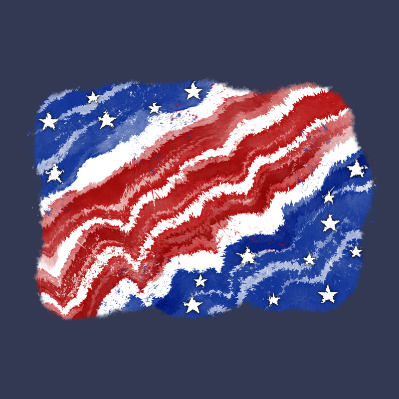 Patriotic Tie Dye Background 4th Of July Heavyweight Hoodie by CowGirlArtShop | Teevron