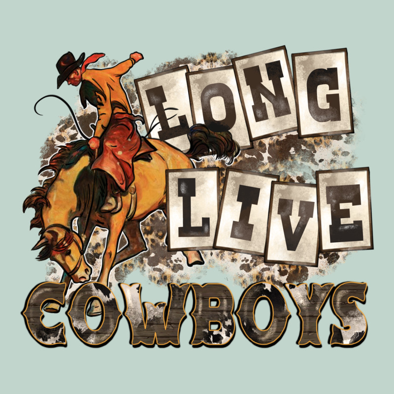 Long Live Cowboys Zipper Hoodie by Zillion Design Studio | Teevron