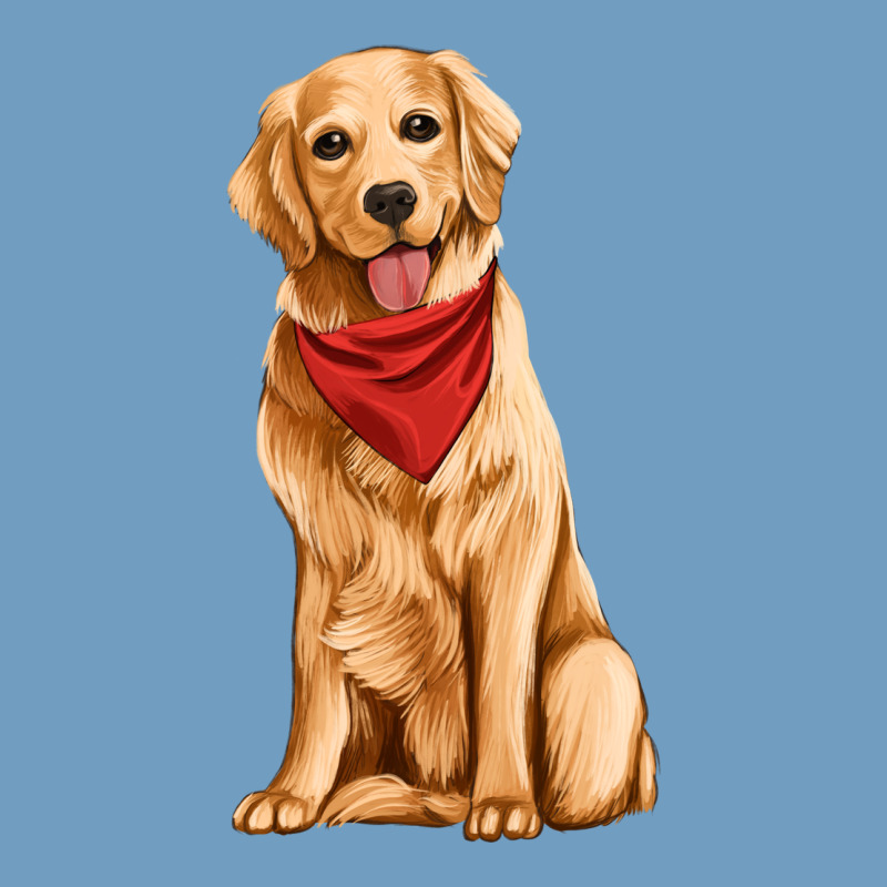 Golden Retriever Urban Heavy Tee by Artiststas | Teevron