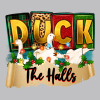 Christmas Duck The Halls Classic Tee | Teevron