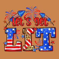 Let's Get Lit 4th Of July Heavyweight Hoodie | Teevron
