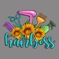 Hairboss Western Sunflowers Hairdresser Vintage Tee | Teevron
