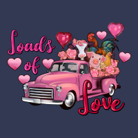 Loads Of Love Valentine's Day Farm Truck Heavyweight Hoodie | Teevron