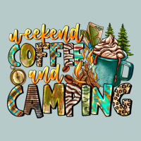 Weekends Coffee And Camping Heavy Core Tee | Teevron