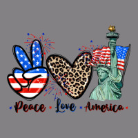 Peace Love America 4th Of July Heavyweight Hoodie | Teevron