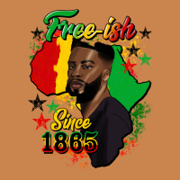 Free Ish Since 1865 Black Man Heavyweight Hoodie | Teevron