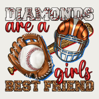 Diamonds Are A Girls Best Friend Baseball Zipper Hoodie | Teevron