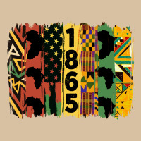Juneteenth 1865 Brush Stroke Heavyweight Hoodie | Teevron